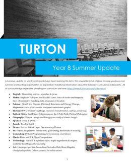 Year 8 Summer 2025 News