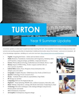 Year 9 Summer 2025 News