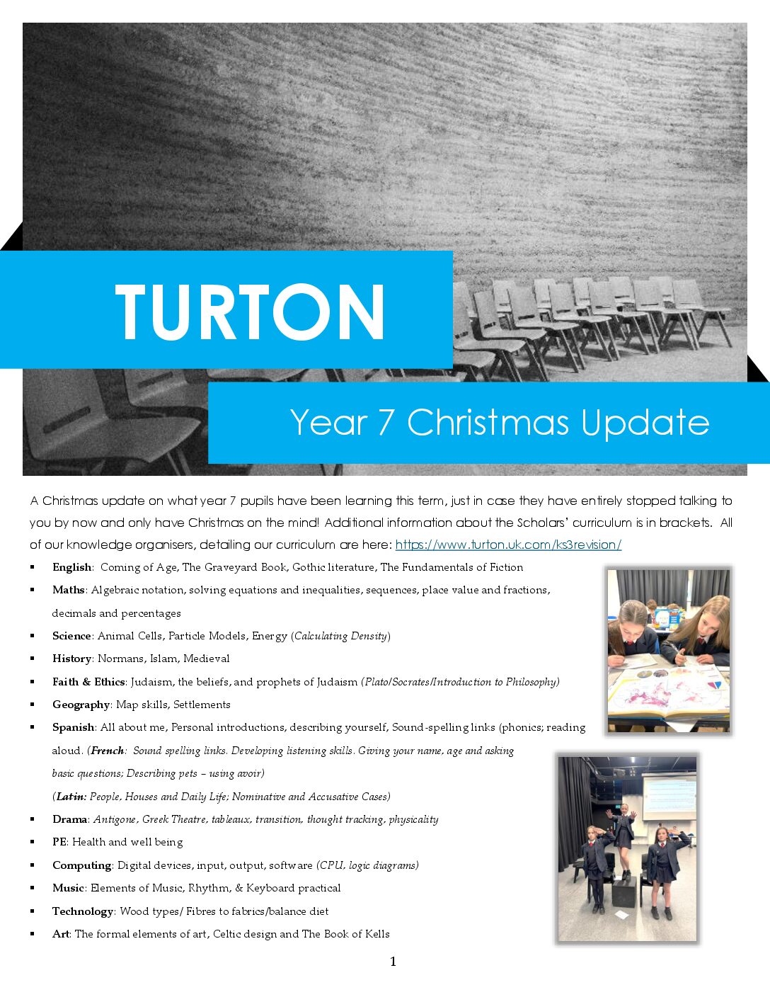 Year 7 Christmas 2025 News