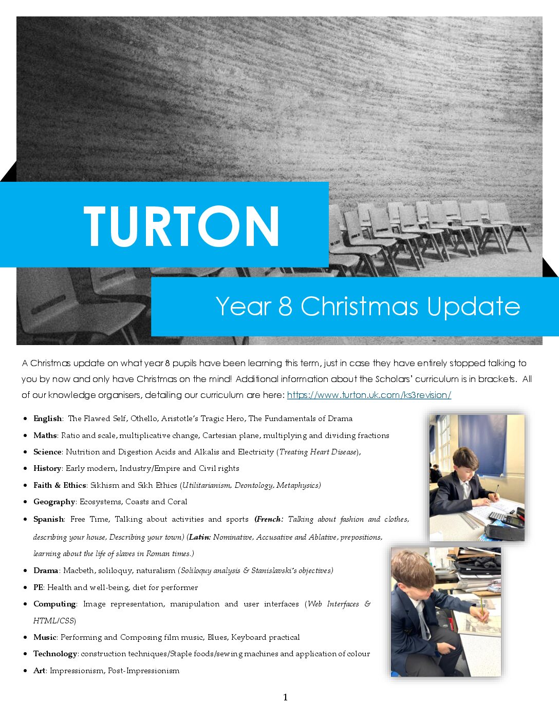 Year 8 Christmas 2025 News