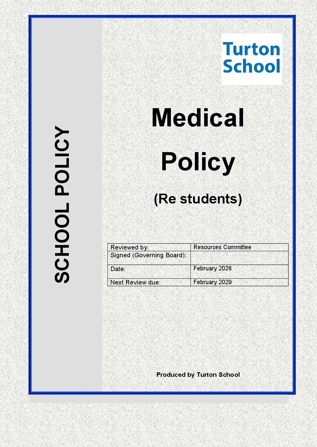 Medical Policy (Feb 2026)