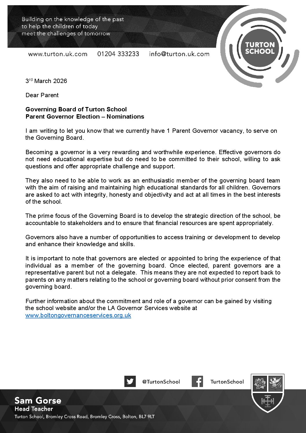 Parent Governor Elections_