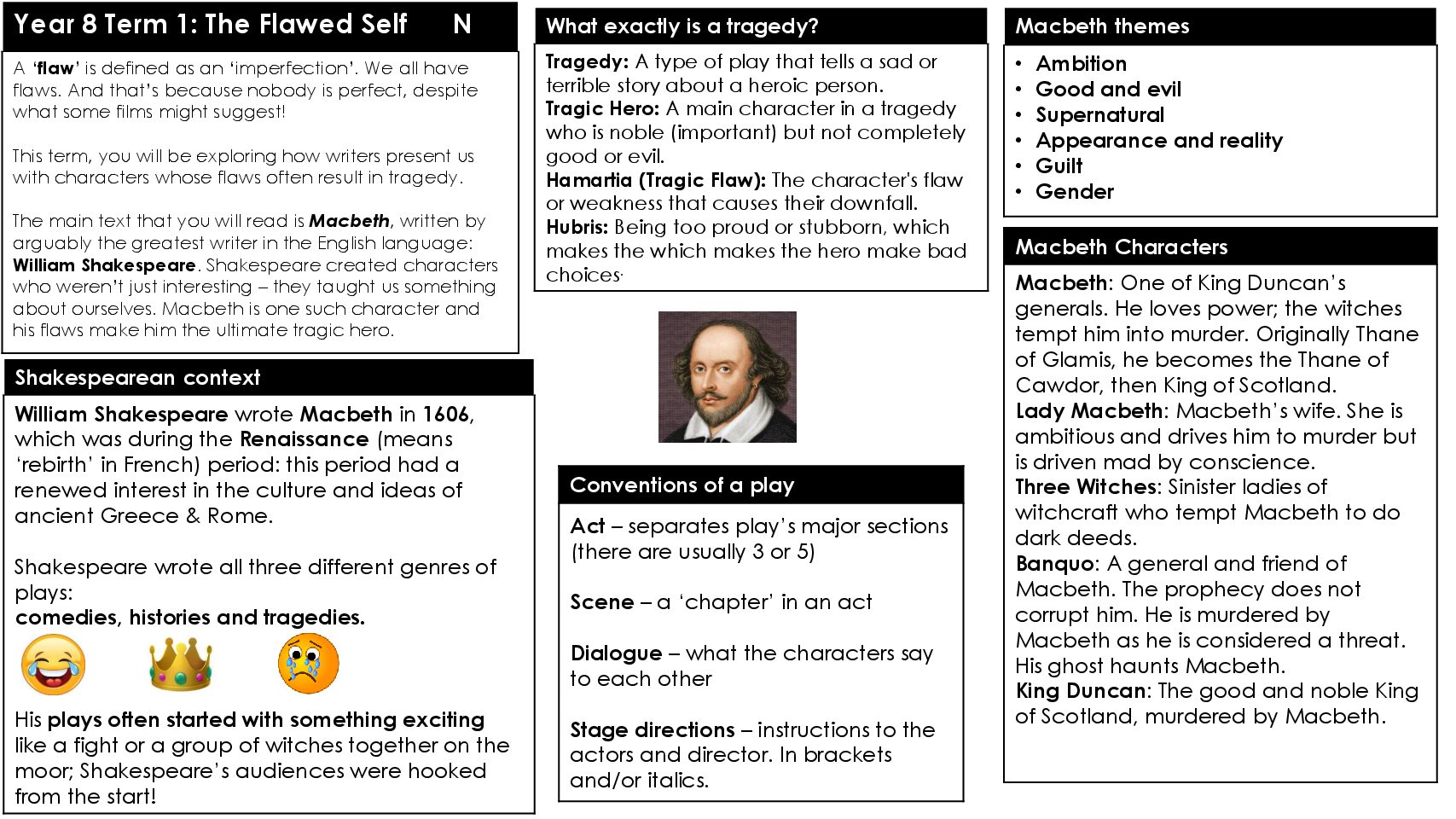 NEW Nurture KO Y8 TERM 1 The Flawed Self